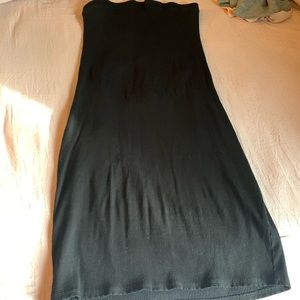 Fashion nova strapless open back dress